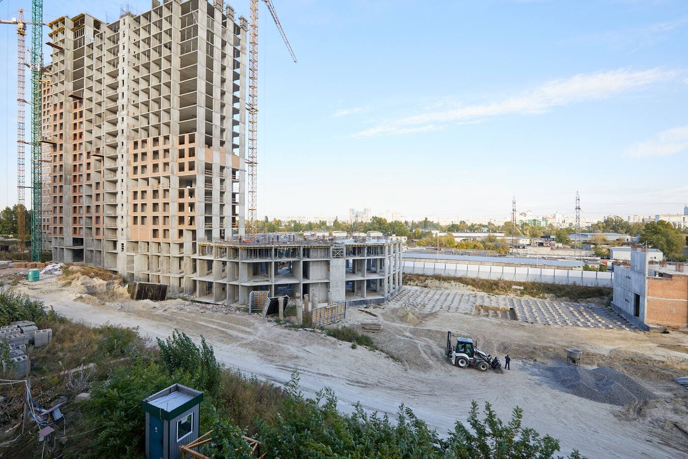 Ход строительства ЖК POLARIS Home&Plaza, окт, 2021 год